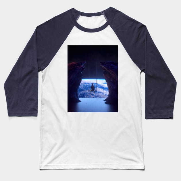 Waiting Baseball T-Shirt by ozangonen